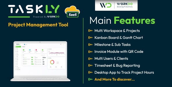 TASKLY SaaS – Project Management Tool
