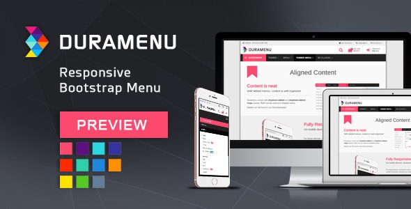 Duramenu | Responsive Bootstrap Menu