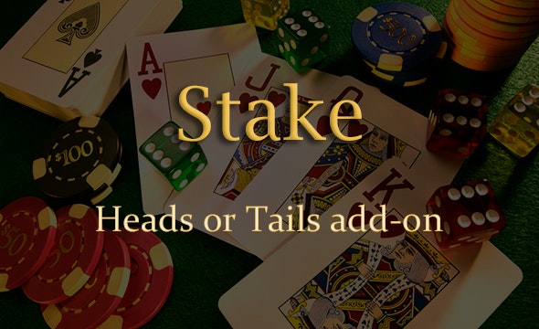 Heads Or Tails Add-on for Stake Casino iGaming Platform