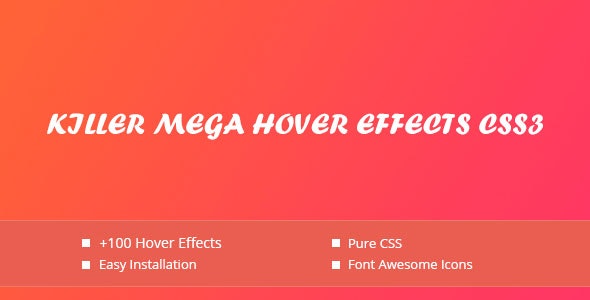 Killer -  Hover Effects
