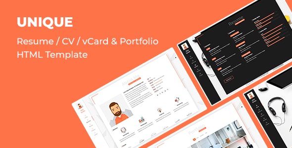 Unique Resume Template