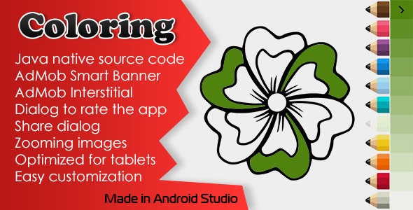 Coloring with AdMob