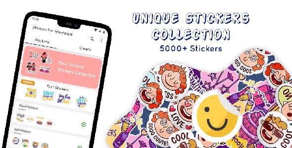 Stickers for Whatsapp - Admob + Facebook Integration
