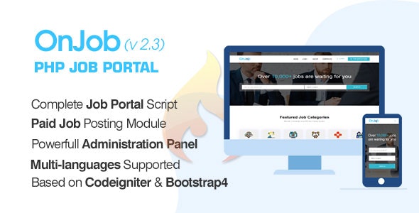 OnJob - PHP Job Portal Application